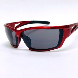 Sport Sunglasses Red Frame Polarized‎ Lens Driving Fishing Cycling Lentes Gafas